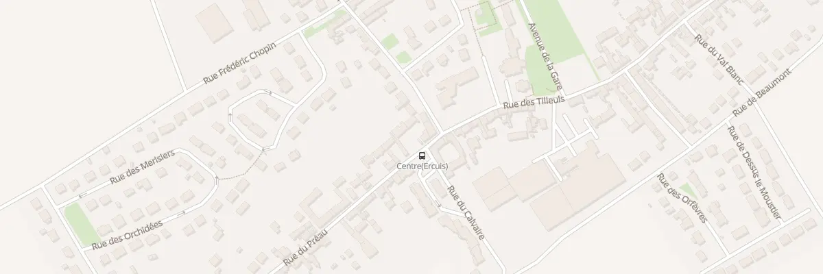 Plan du 16 Rue du Préau à Ercuis