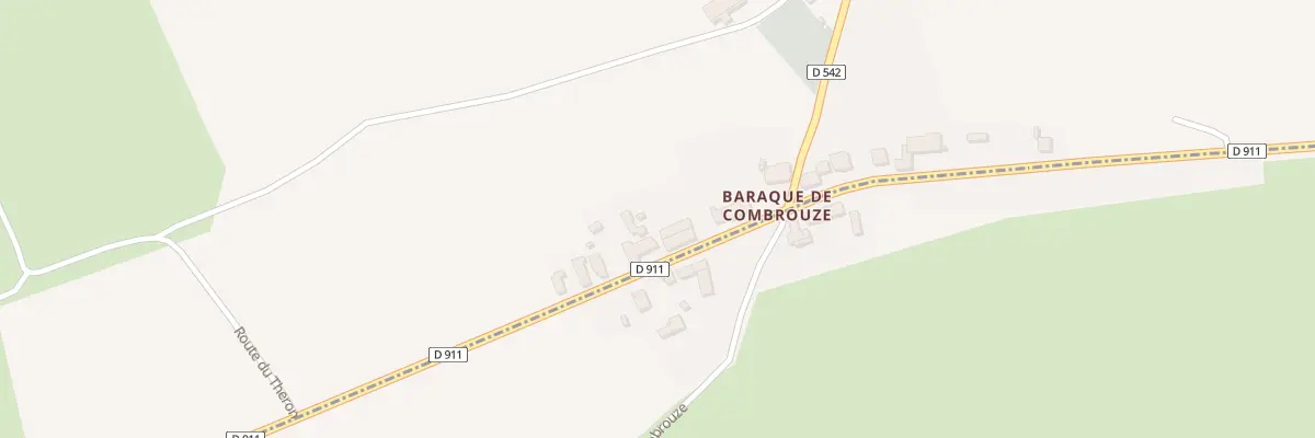 Plan du 5280 Combrouze à Colombiès