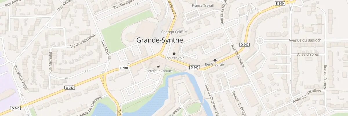 Plan du 4 Rue de la Commune de Paris à Grande-Synthe