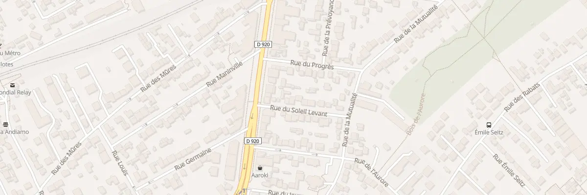 Plan du 7 Rue du Soleil Levant à Antony