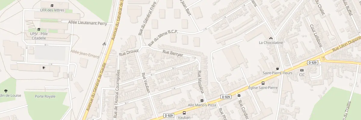 Plan du 49 Rue du Docteur Lenoël à Amiens