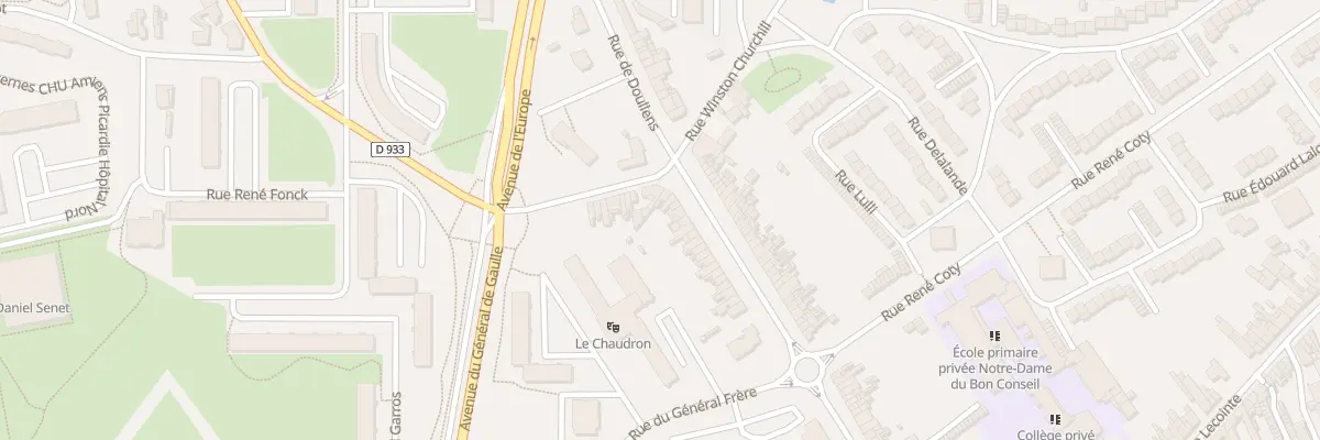 Plan du 193 Rue de Doullens à Amiens