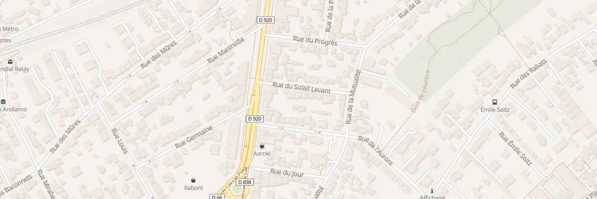 Plan du 8 Rue du Soleil Levant à Antony
