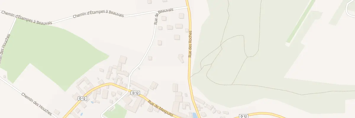 Plan du 6 Rue des Roches à Valpuiseaux