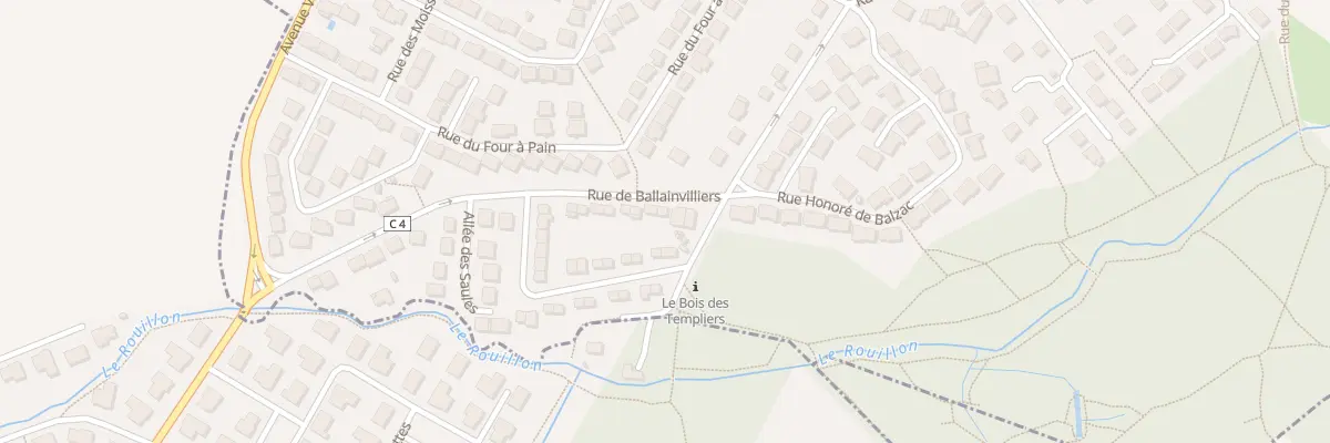 Plan du 59 Rue de Ballainvilliers à Longjumeau