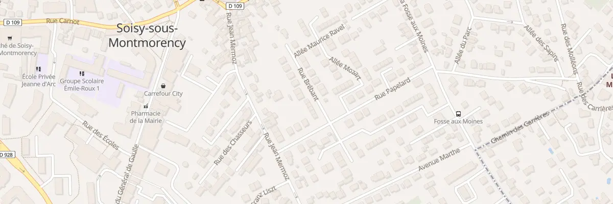 Plan du 9 Rue Brébant à Soisy-sous-Montmorency