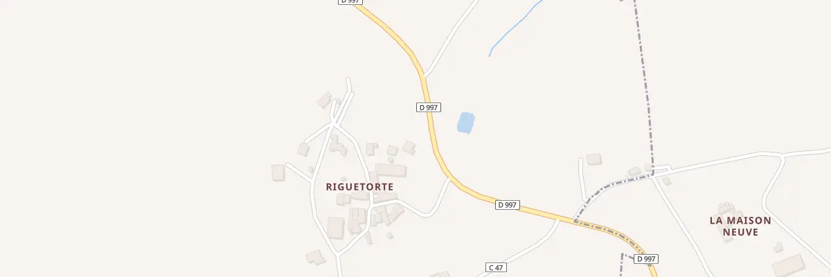Plan du 5601 Riguetorte à Rignac
