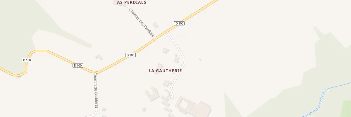 Plan du 84 Che de la Gautherie à Crespinet
