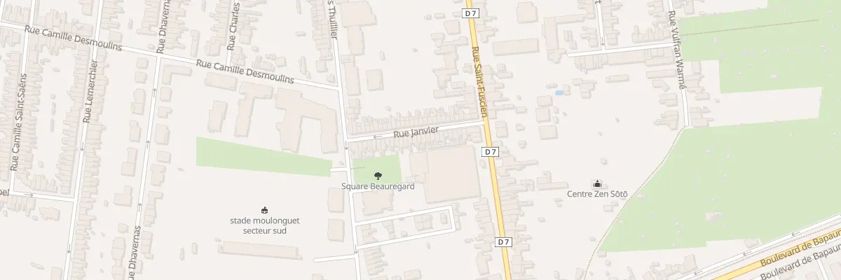 Plan du 21 Rue Janvier à Amiens