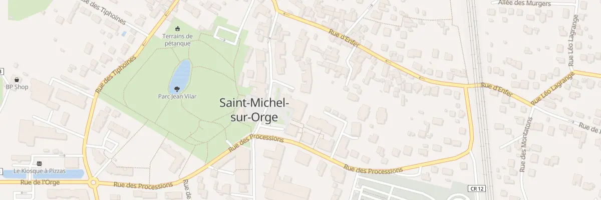 Plan du 15 Rue des Processions à Saint-Michel-sur-Orge
