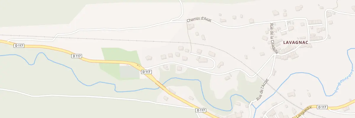 Plan du 9 Rue Sarrat du Laouzie à Puilaurens
