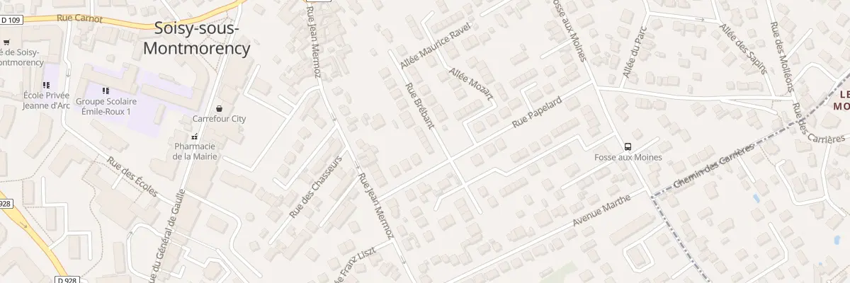 Plan du 5 Rue Brébant à Soisy-sous-Montmorency