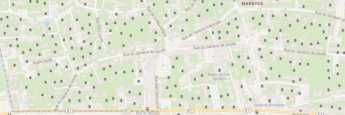 Plan du 77 Rue du General de Gaulle Fm à Dunkerque