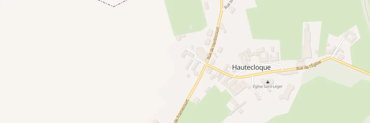 Plan du 29 Imp des Pommiers à Hautecloque