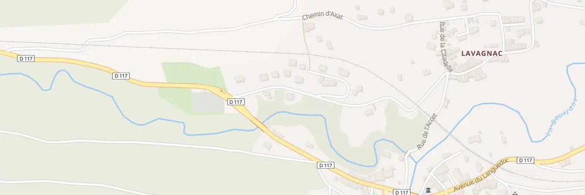 Plan du Sarrat Gros à Puilaurens