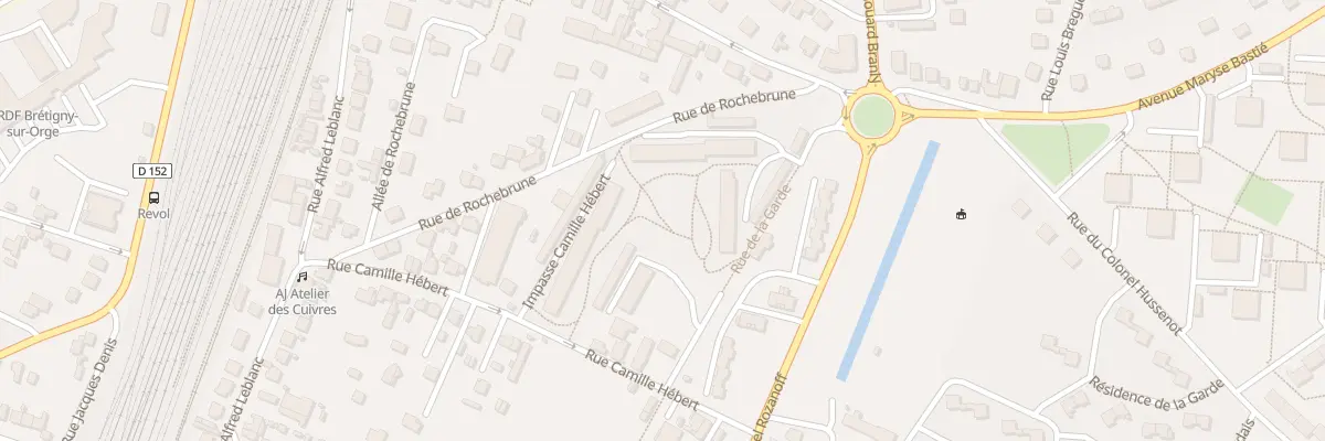 Plan du 5 Imp Camille Hebert à Brétigny-sur-Orge