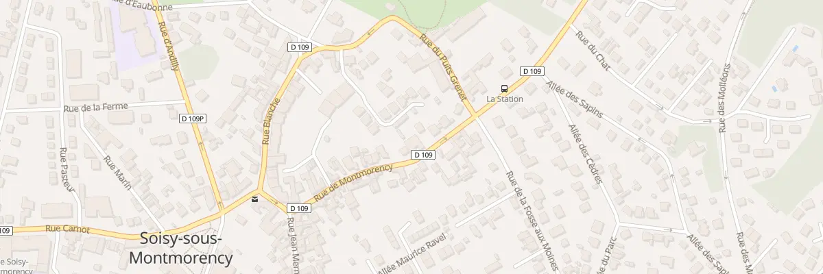 Plan du 21B Rue de Montmorency à Soisy-sous-Montmorency