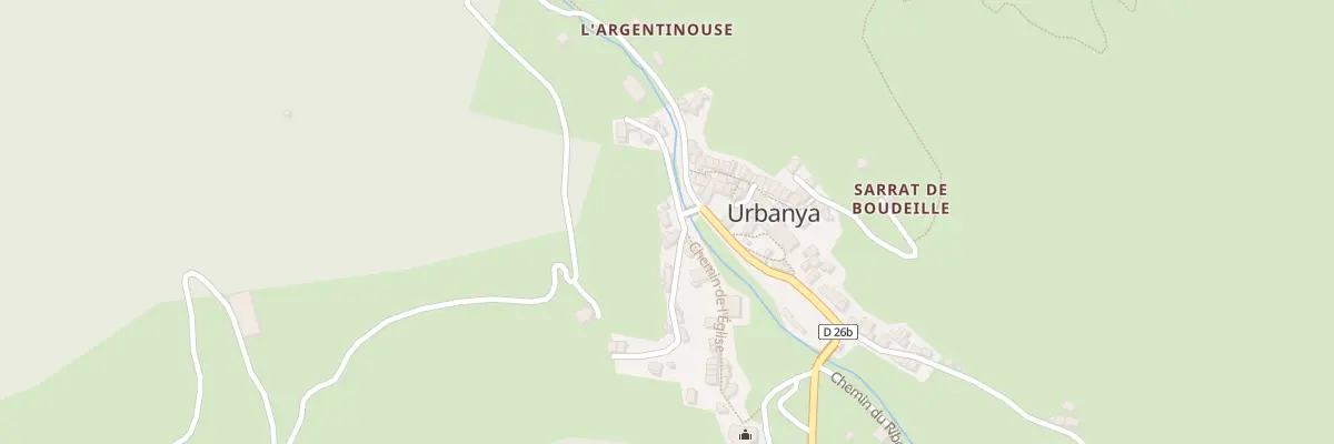 Plan du 6 Le Village à Urbanya