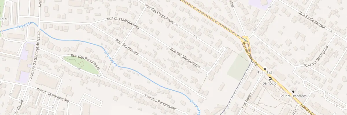 Plan du 42 Rue des Marguerites à Longjumeau