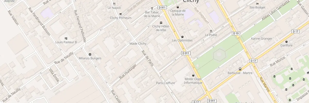 Plan du 80 Rue de Paris à Clichy