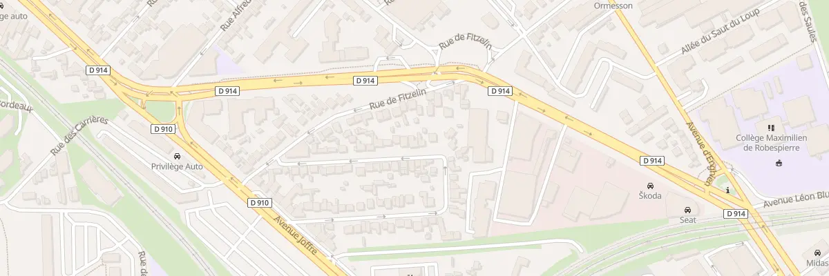 Plan du 52 Rue Lucien Guillou à Épinay-sur-Seine