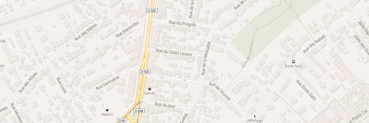Plan du 14 Rue du Soleil Levant à Antony