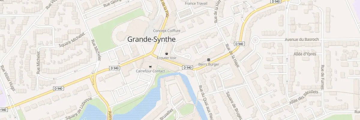 Plan du 15 Rue de la Commune de Paris à Grande-Synthe