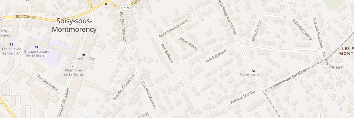 Plan du 4 Rue Brébant à Soisy-sous-Montmorency