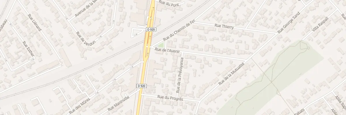 Plan du 4 Rue de la Prévoyance à Antony