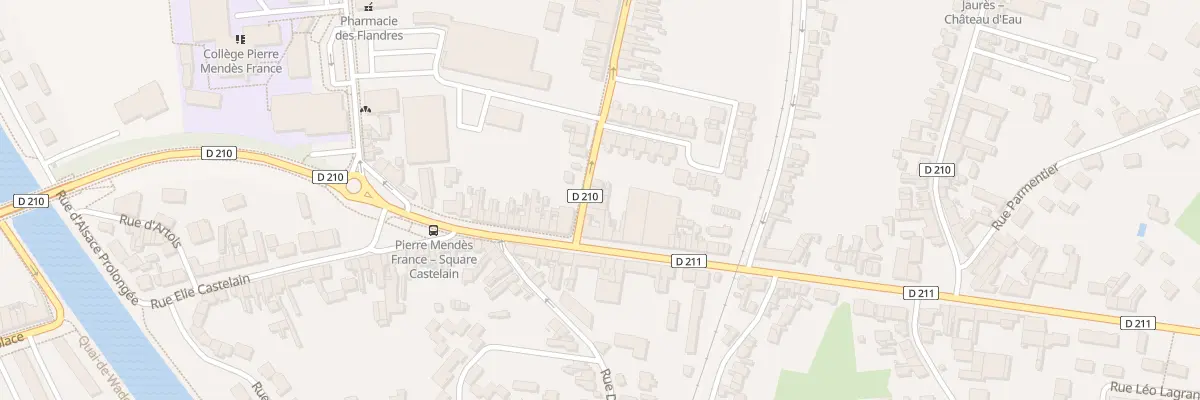 Plan du 4 Rue Paul Vaillant Couturier à Arques