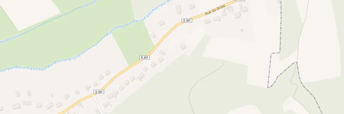 Plan du 1125 Rue du Brûle à Ecques