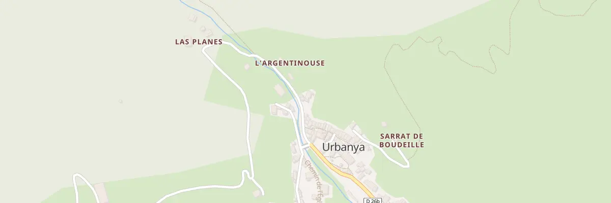 Plan du 5 Che de las Planes à Urbanya