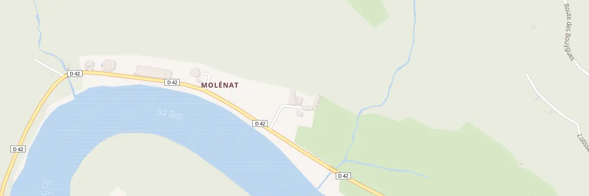 Plan du 5078 Molenat à Saint-Parthem