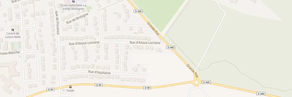 Plan du 36 Rue d’Alsace Lorraine à Bouray-sur-Juine