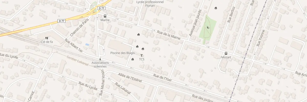 Plan du 26T Rue de la Marne à Sceaux
