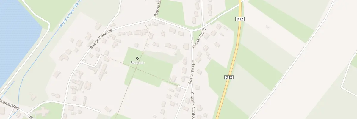 Plan du 441 Rue le Temple à Hondainville