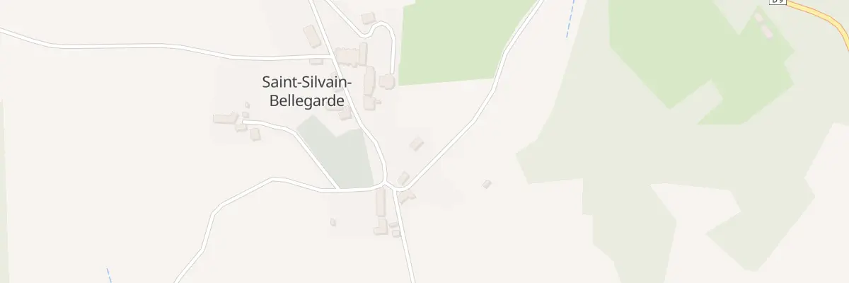 Plan du 6 Le Bourg à Saint-Silvain-Bellegarde