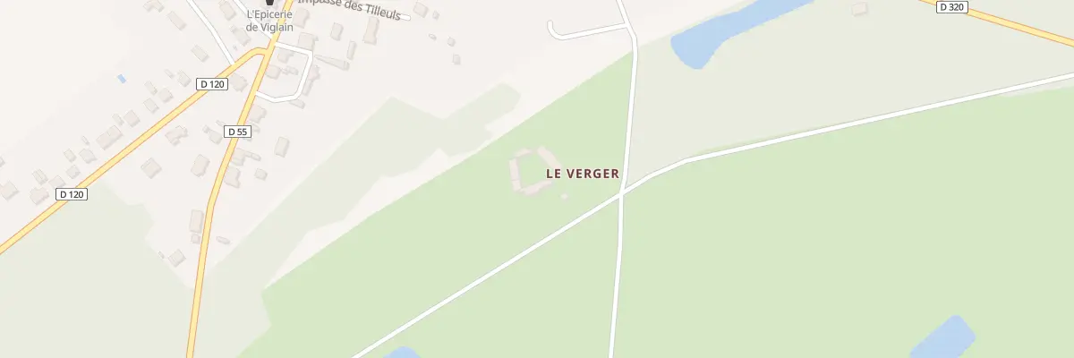 Plan du 5020 Le Verger à Viglain