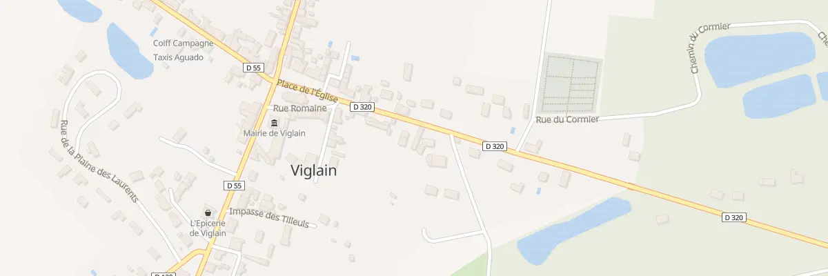 Plan du 8 Rte de St Aignan le Jaillard à Viglain