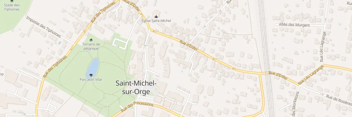 Plan du 42 Rue d’Enfer à Saint-Michel-sur-Orge