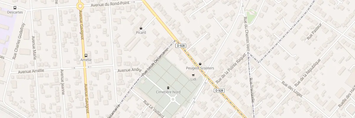Plan du 221 Av Division Leclerc à Enghien-les-Bains