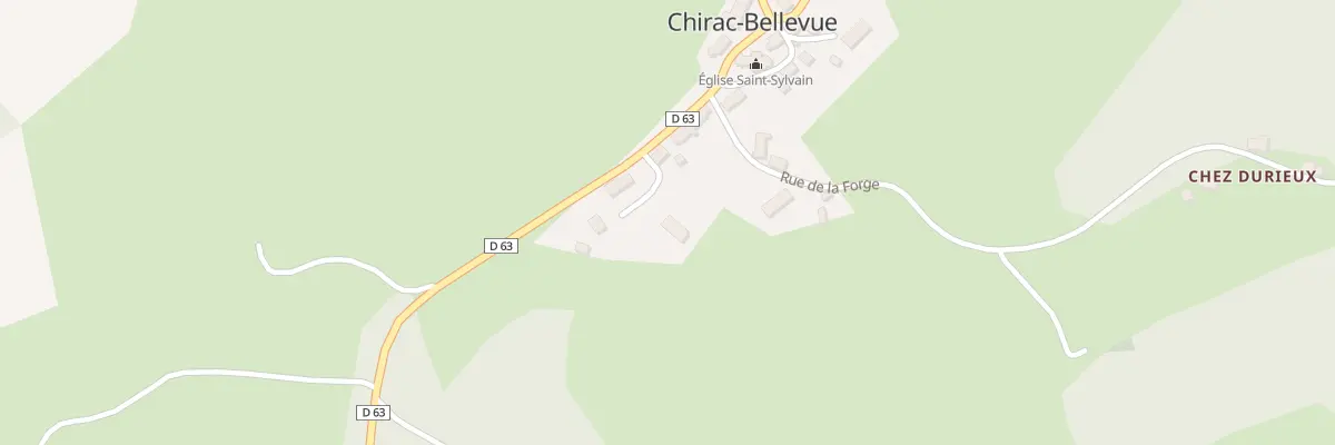 Plan du 1 Imp de l’Araucaria à Chirac-Bellevue