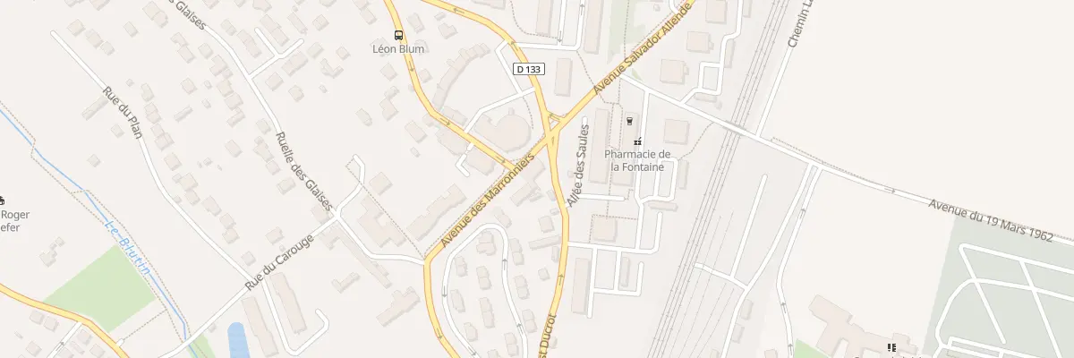 Plan du 6 Av des Marronniers à Brétigny-sur-Orge