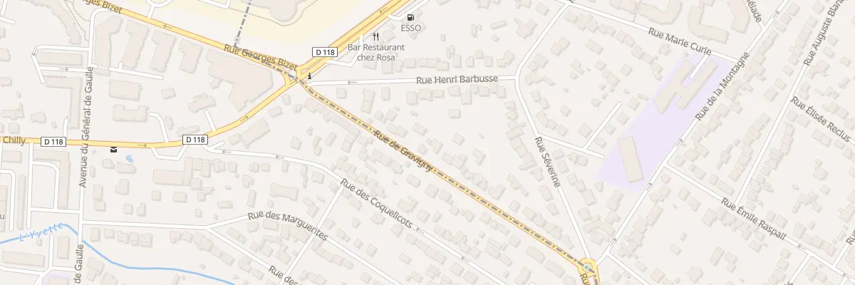 Plan du 15 Rue de Gravigny à Chilly-Mazarin