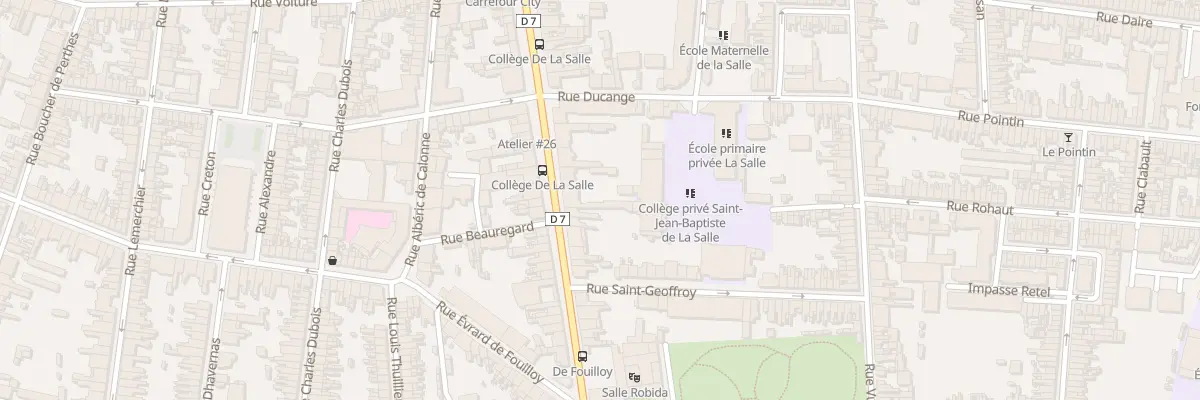 Plan du 41 Rue Saint-Fuscien à Amiens
