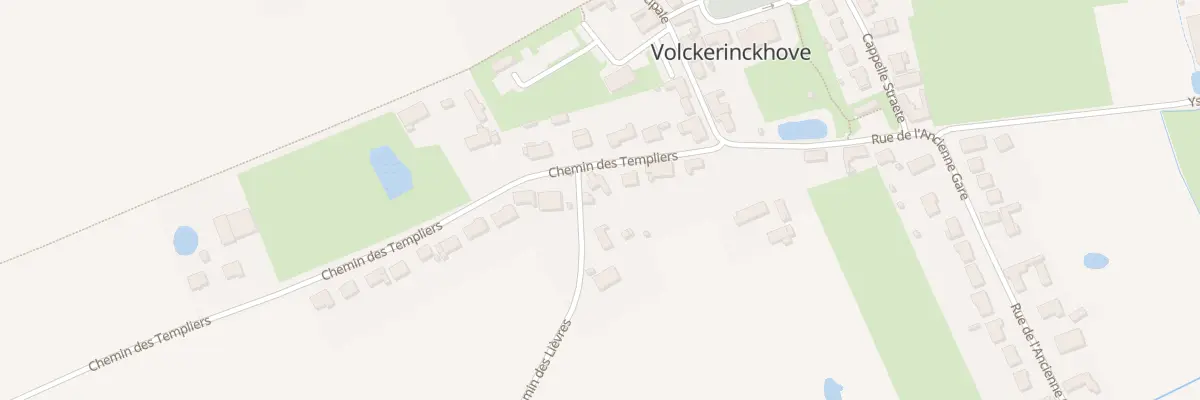 Plan du 11 Che des Templiers à Volckerinckhove