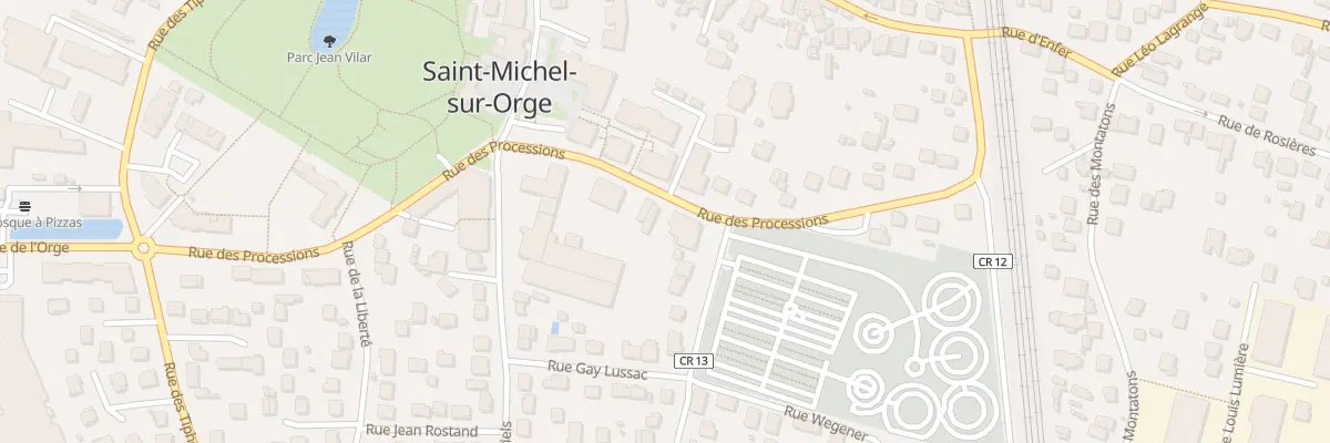 Plan du 40 Rue des Processions à Saint-Michel-sur-Orge