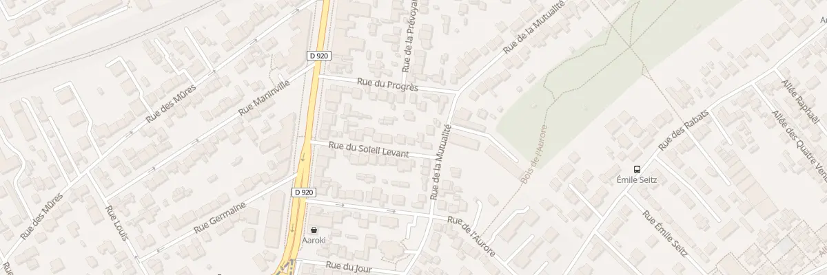 Plan du 17 Rue du Soleil Levant à Antony