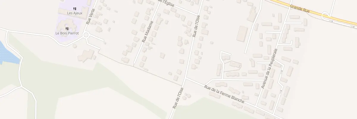 Plan du 16 Rue de l’Oise à Bernes-sur-Oise