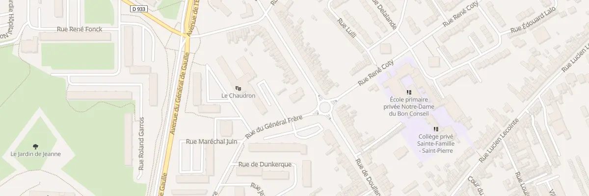 Plan du 165 Rue de Doullens à Amiens